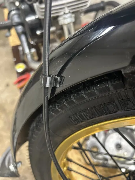 Pát Giữ Dây Dầu Thắng Trước Simson S51 - Image 1