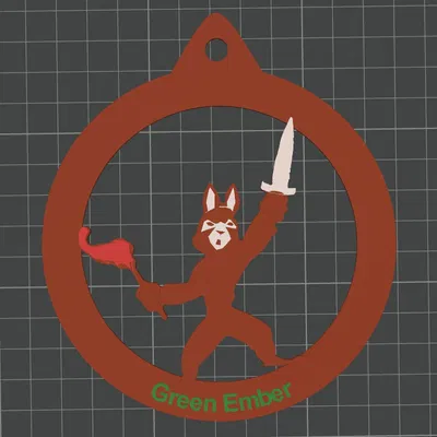 Móc Trang Trí Giáng Sinh Green Ember