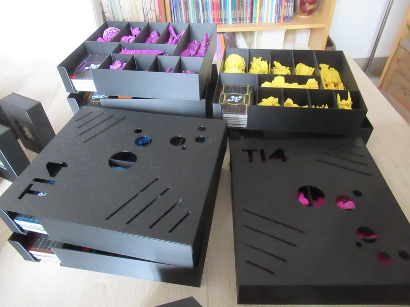 Bộ Sắp Xếp Twilight Imperium 4 (Kèm Prophecy of Kings, Thunder's Edge, Uncharted Space, Monuments) - Image 4