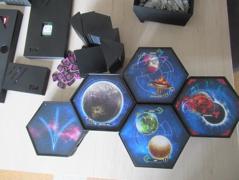 Bộ Sắp Xếp Twilight Imperium 4 (Kèm Prophecy of Kings, Thunder's Edge, Uncharted Space, Monuments) - Image 6