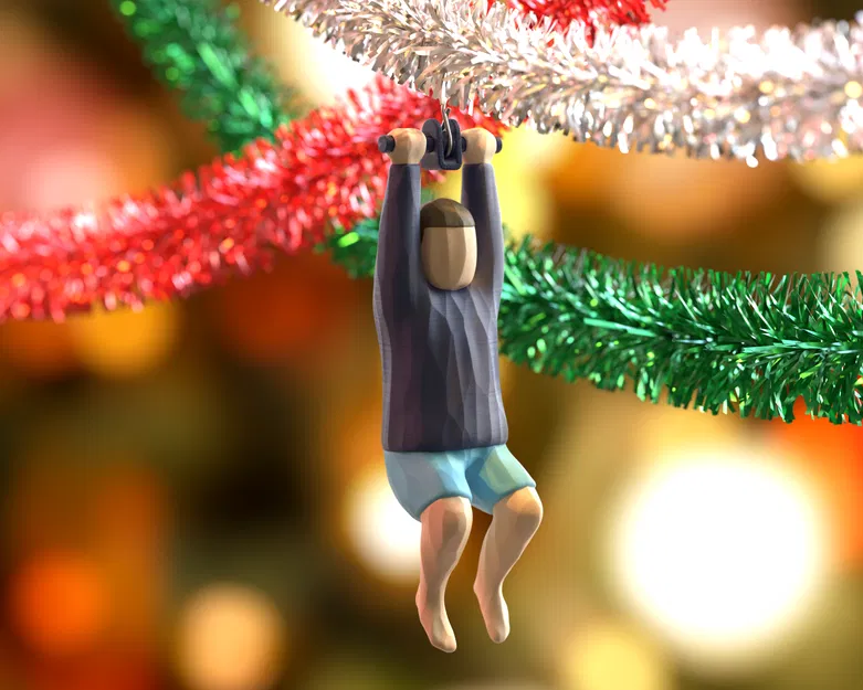 Đồ Trang Trí Giáng Sinh "I Think You Should Leave" Zipliner - Image 1