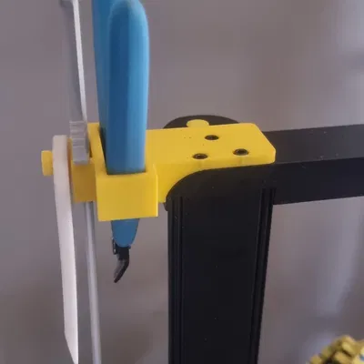 Chỗ để đồ Ender 3 v3 KE - Kẹp - Dao cắt và Móc treo