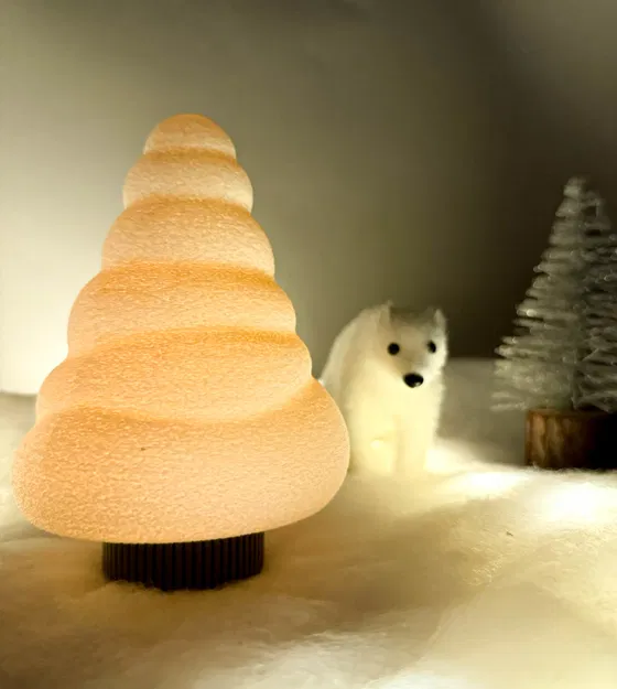 Cây thông Noel Tealight - Tuyết rơi - Image 2