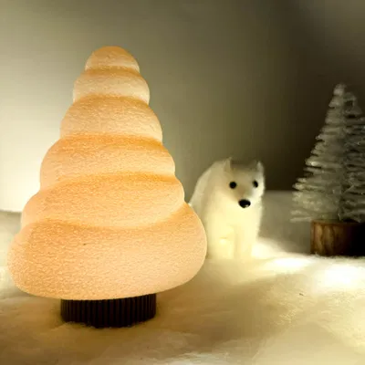 Cây thông Noel Tealight - Tuyết rơi