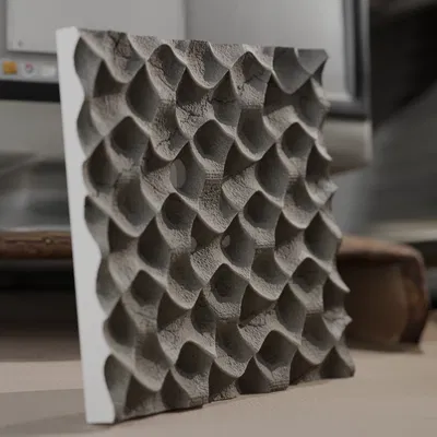 Mô hình Địa hình Hố Va chạm Hình học