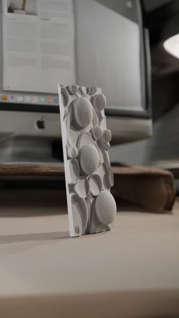 Phù điêu bong bóng hữu cơ - Image 1