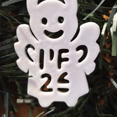 Mẫu Angel_PF - Thiên thần trang trí 3D đón Năm mới