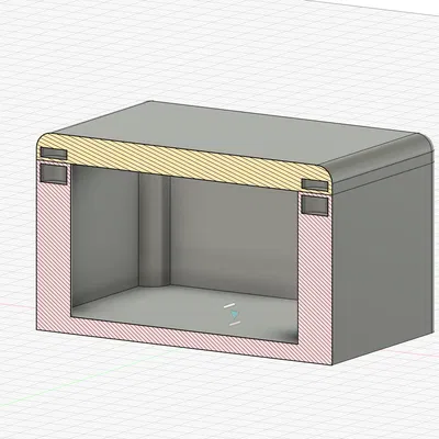 Hộp có nắp nam châm