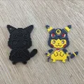 Móc Khóa Pikachu 8-bit Đội Mũ Umbreon Lắp Ghép - Thumbnail 2