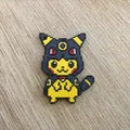 Móc Khóa Pikachu 8-bit Đội Mũ Umbreon Lắp Ghép - Thumbnail 4