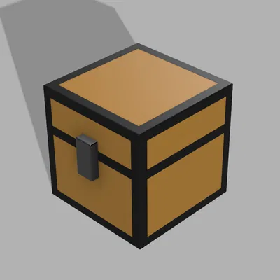 Rương Minecraft 10cm (Không Đa Sắc)