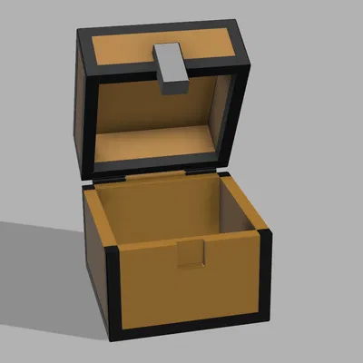 Rương Minecraft 10cm (Không Đa Sắc)