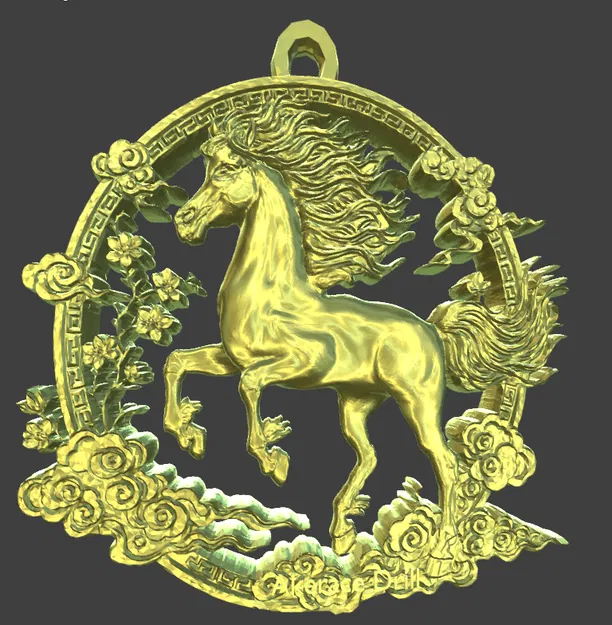 Huy Hiệu Năm Con Ngựa - Image 1