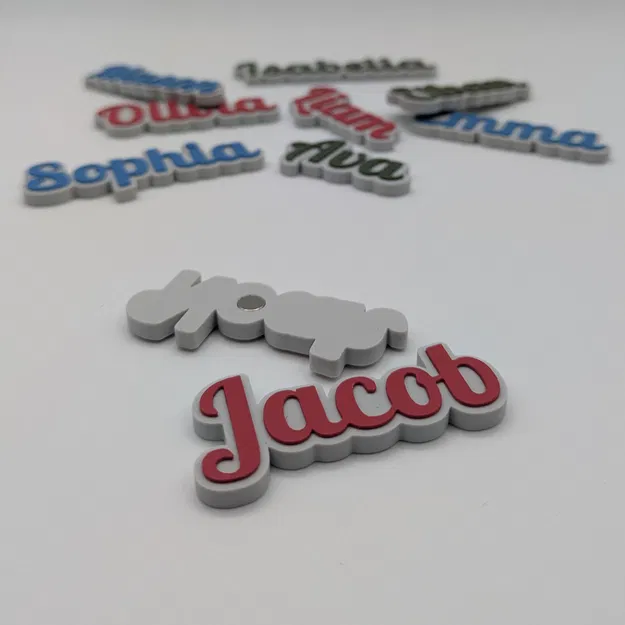 Bảng Tên Nam Châm - Bộ 10 Tên - Image 1