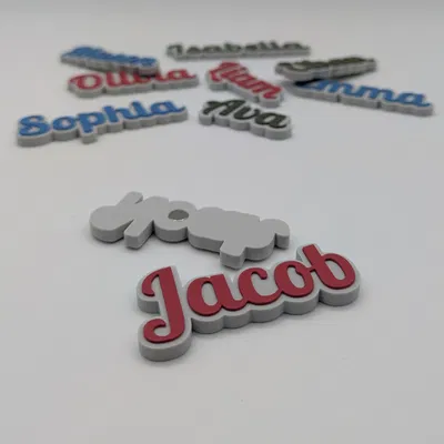 Bảng Tên Nam Châm - Bộ 10 Tên