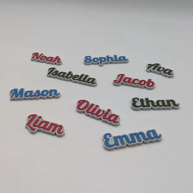 Bảng Tên Nam Châm - Bộ 10 Tên - Image 3