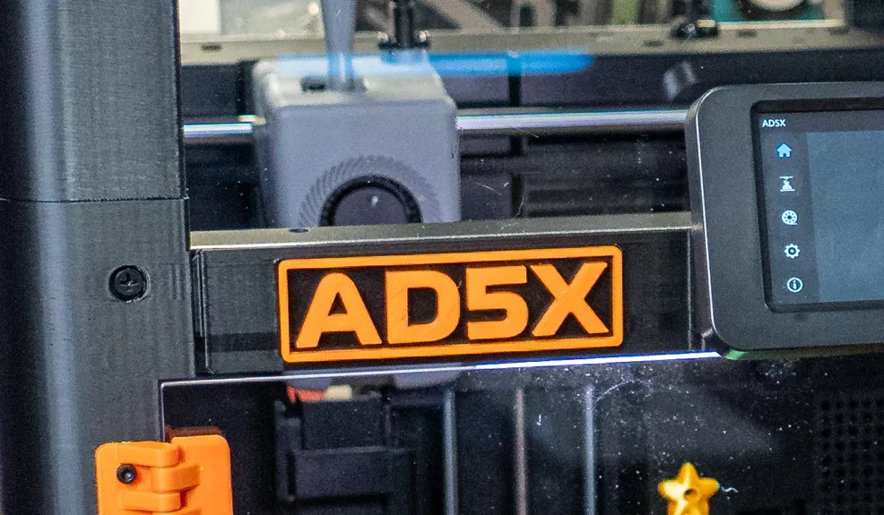 Tấm Tên Hộp Máy Flashforge AD5X - Image 1
