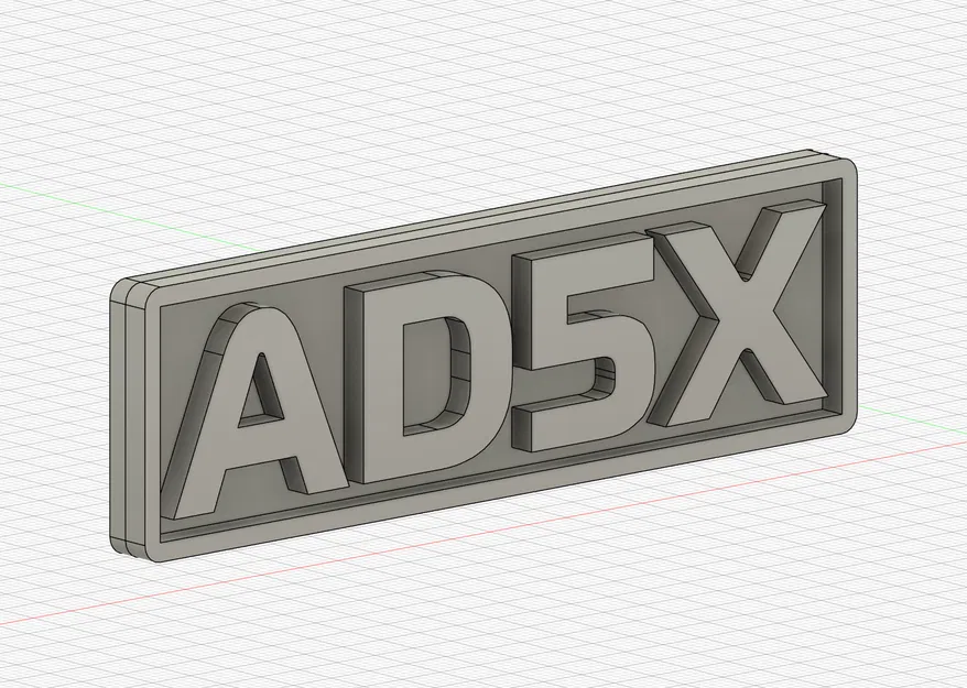 Tấm Tên Hộp Máy Flashforge AD5X - Image 4