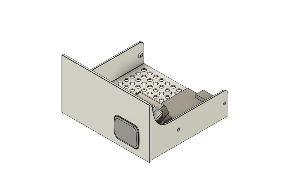 Giá đỡ JetKVM 5.25" gắn phẳng v13 - Image 1
