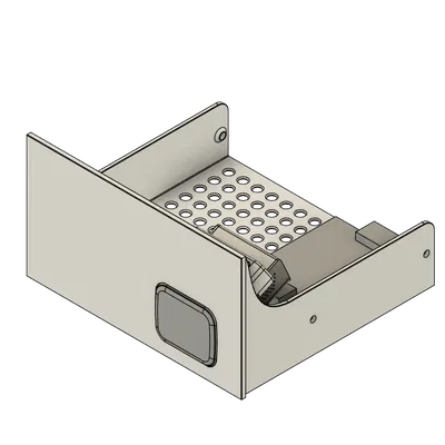 Giá đỡ JetKVM 5.25" gắn phẳng v13