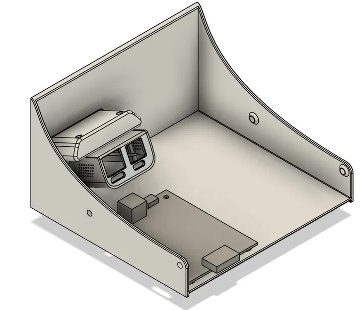 Giá đỡ JetKVM 5.25" gắn phẳng v13 - Image 3