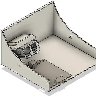 Giá đỡ JetKVM 5.25" gắn phẳng v13
