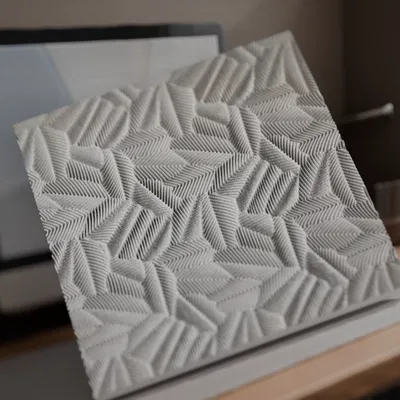 Mô hình Trang trí Xương cá Dạng Tham số