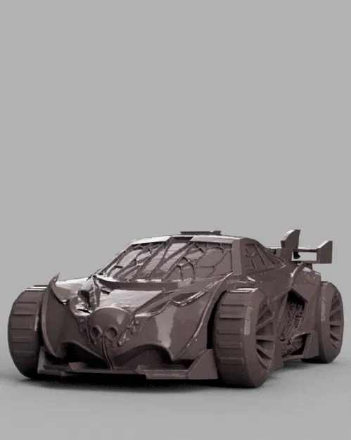 Xe Tương Lai Cảm Hứng Dơi - Image 1