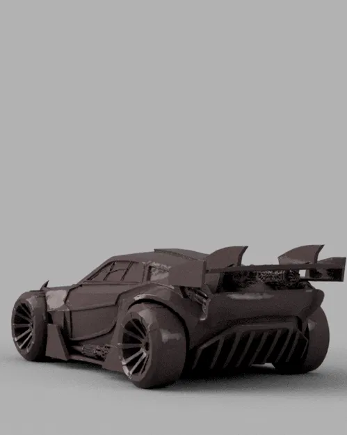 Xe Tương Lai Cảm Hứng Dơi - Image 3