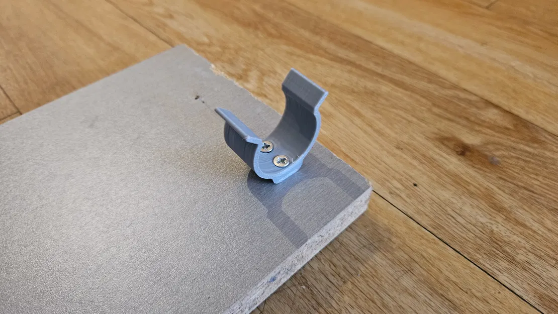 Kẹp 30mm Cho Len Tường / Ván Chân Tường Phòng Bếp và Phòng Tắm - Image 1