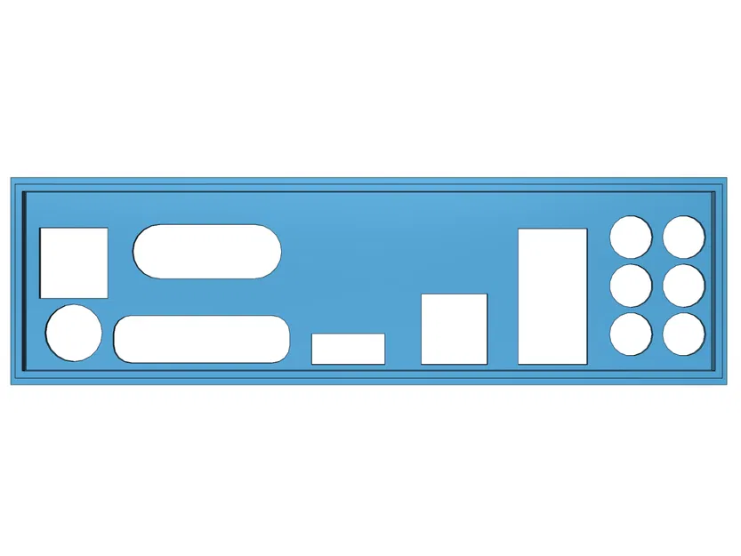 Tấm Chắn IO Cho Bo Mạch Chủ GIGABYTE GA-Z97M-D3H - Image 3