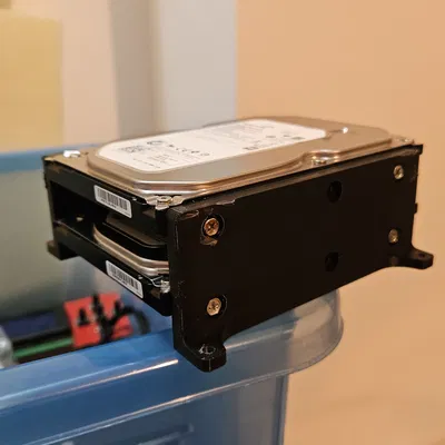 Giá đỡ 2 ổ cứng 3.5" cho việc mod case máy tính