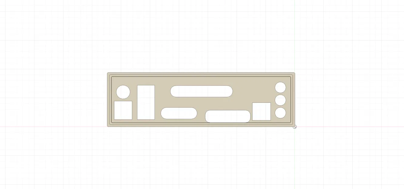 Tấm Chắn IO Bo Mạch Chủ Intel DQ67OW - Image 1