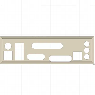 Tấm Chắn IO Bo Mạch Chủ Intel DQ67OW