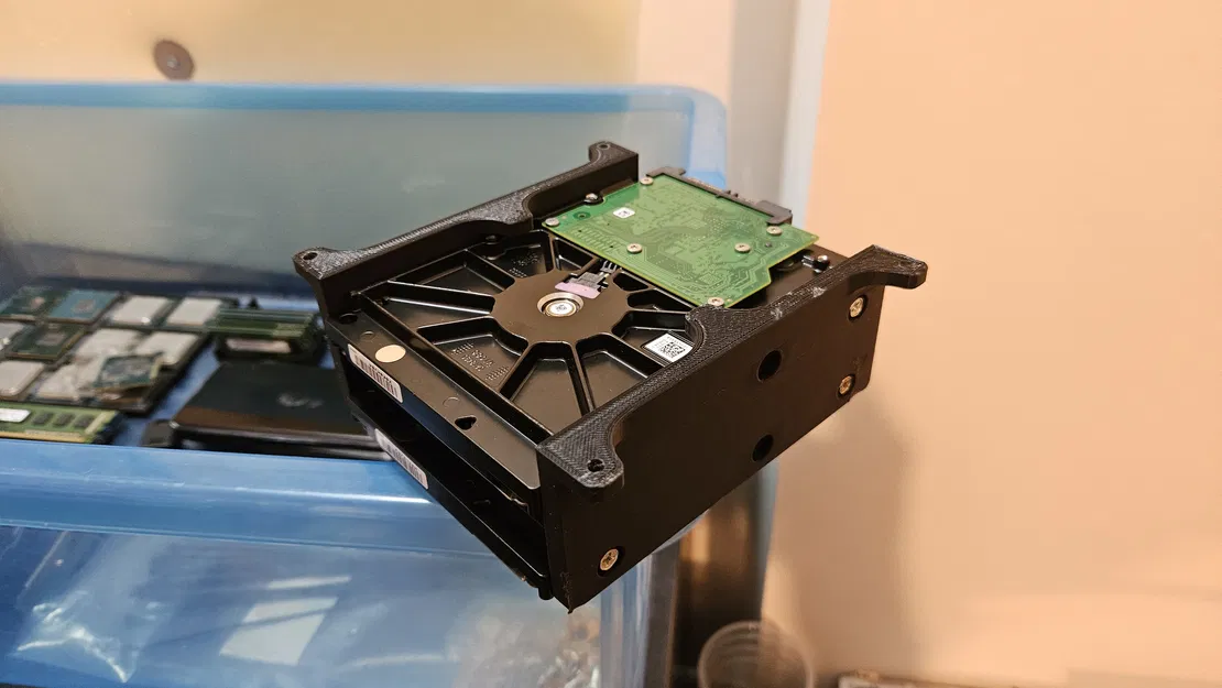 Giá đỡ 2 ổ cứng 3.5" cho việc mod case máy tính - Image 3