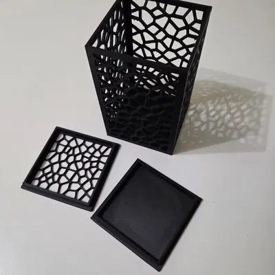 Hộp Voronoi có nắp tùy chọn