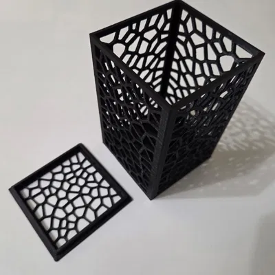 Hộp Voronoi có nắp tùy chọn
