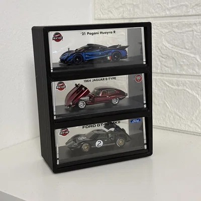 Kệ trưng bày Triple Hot Wheels Rlc