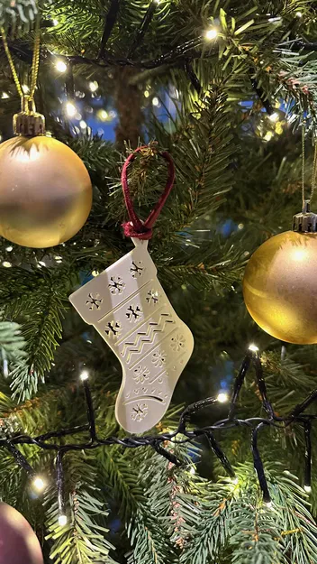 Vớ Trang Trí Giáng Sinh (In Nhanh & Dễ) - Image 1