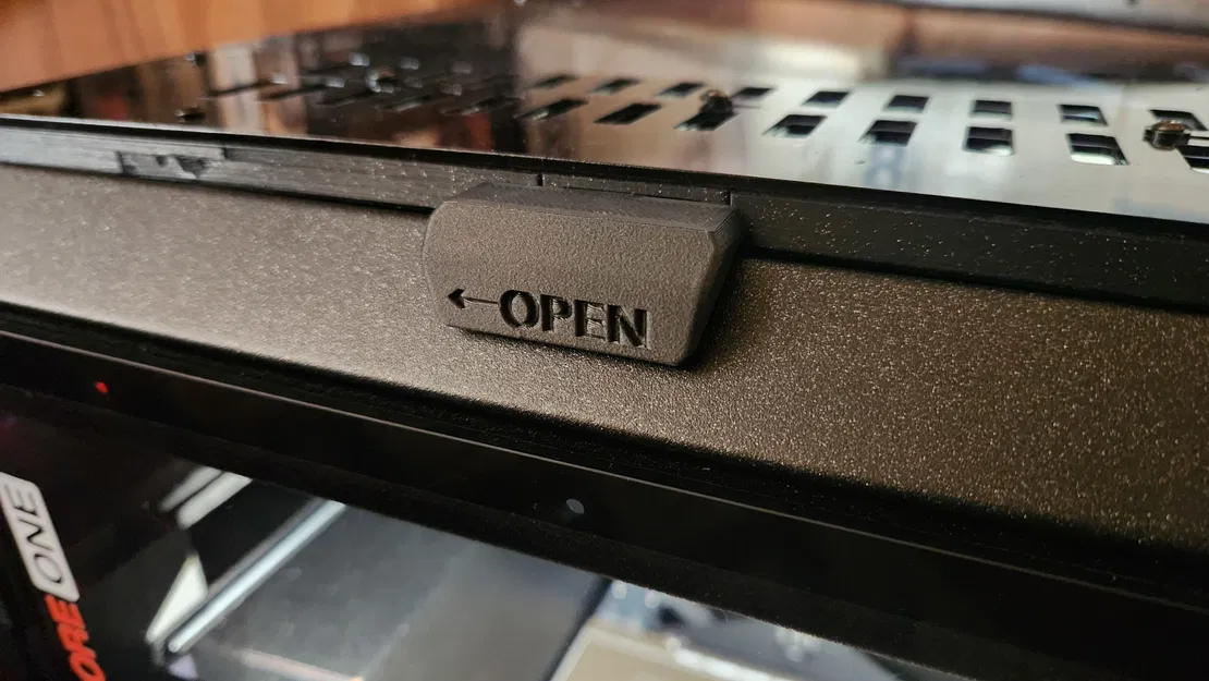 Cần gạt Vent Prusa CORE One sang CORE One+ bản chỉnh sửa cho đế nam châm - Image 1