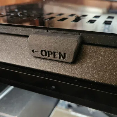 Cần gạt Vent Prusa CORE One sang CORE One+ bản chỉnh sửa cho đế nam châm