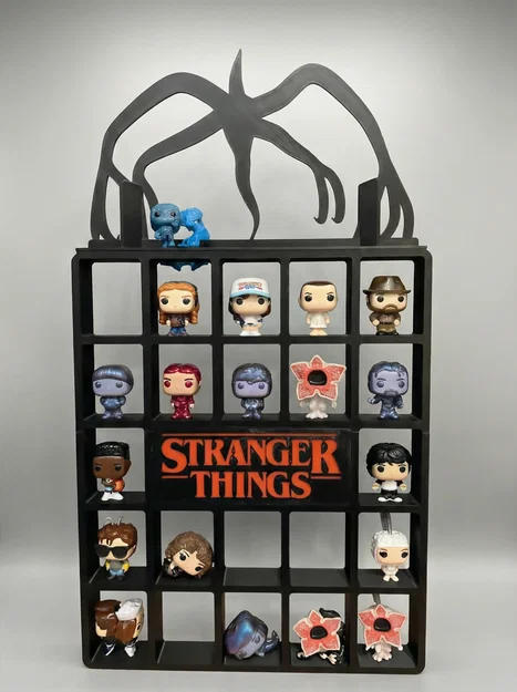 Đế cố định và cắt sẵn cho stand 24 con Stranger Things - Image 1