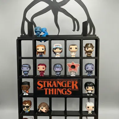 Đế cố định và cắt sẵn cho stand 24 con Stranger Things