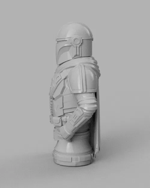 Tượng Thợ Săn Tiền Thưởng Mandalorian - Image 2