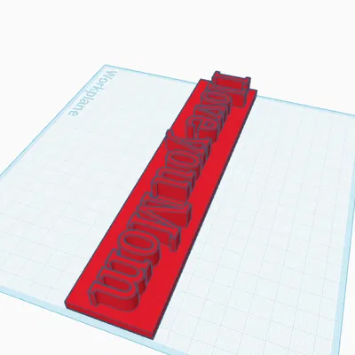 Chân đế "Con yêu Mẹ"