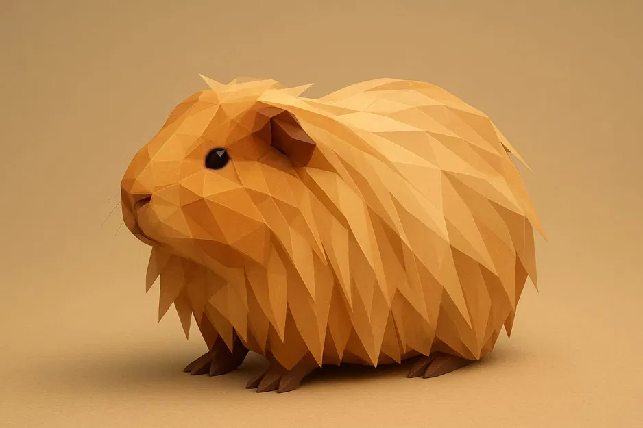 Chuột Lang Poly Thấp - Image 1