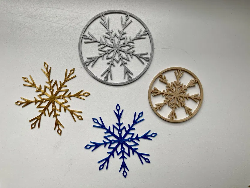 Trang trí bông tuyết - Image 1