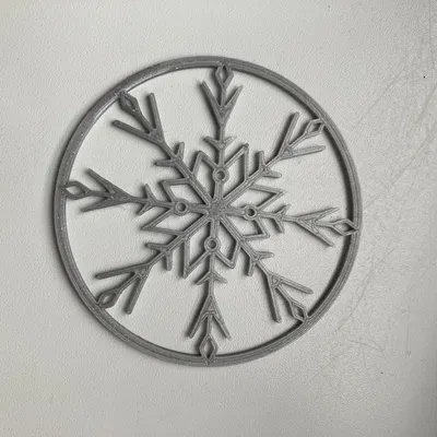 Trang trí bông tuyết