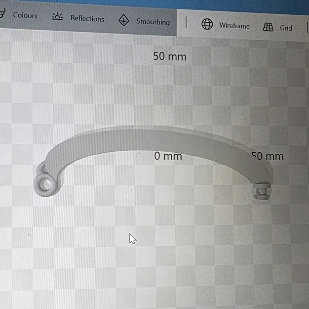 Tay gạt van xả bồn cầu - Image 3