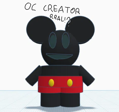 Mickey Creepy Guy - Chuột Mickey Đáng Sợ - Image 1